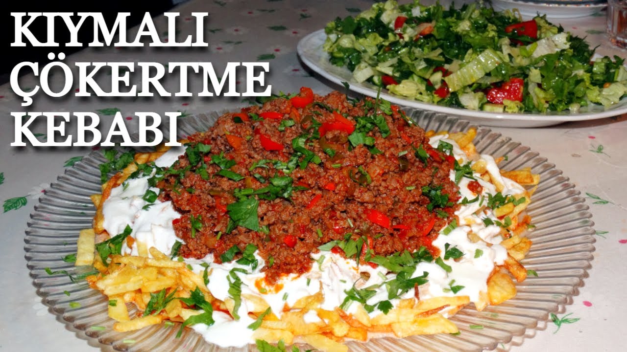 🍀NEFİS KIYMALI ÇÖKERTME KEBABI TARİFİ - ÇOK KOLAY VE PRATİK