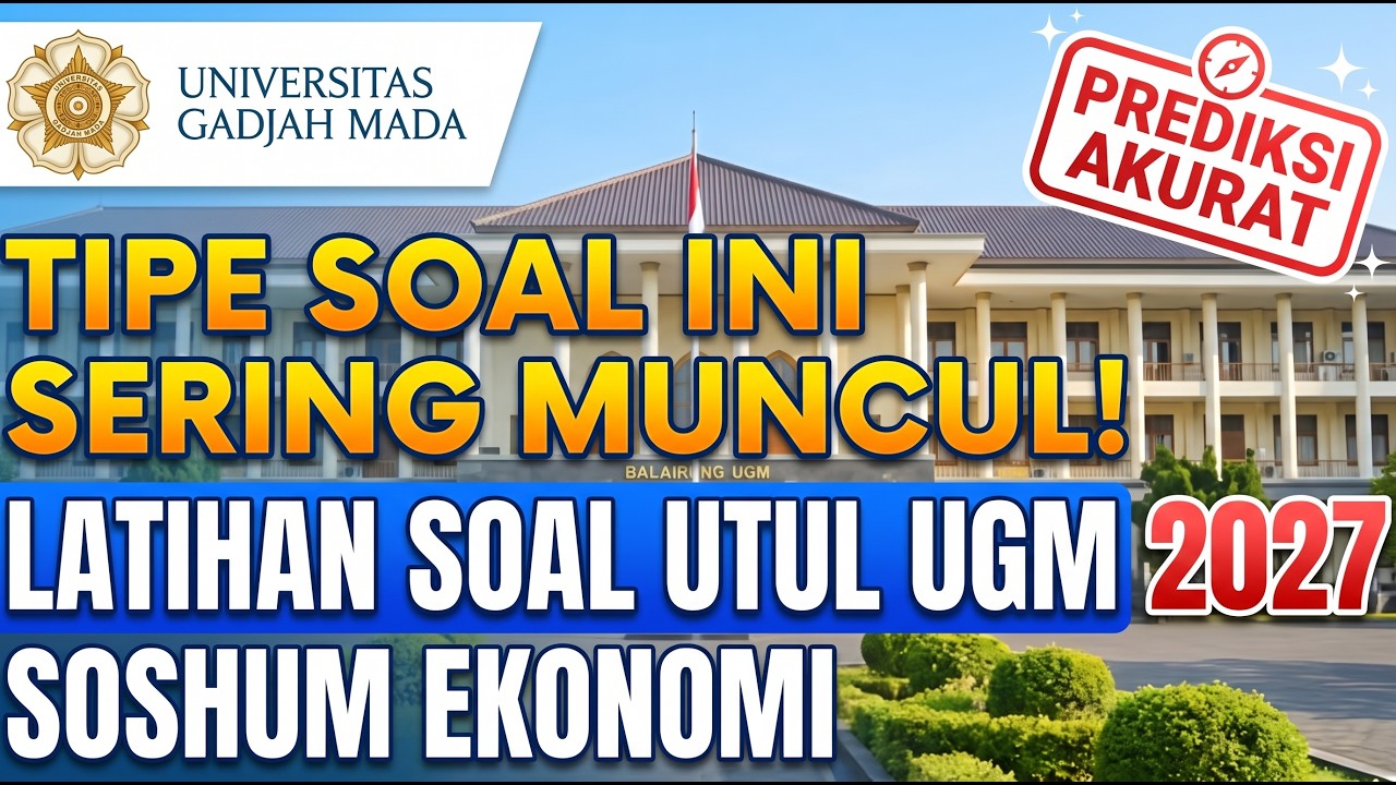 Latihan Soal UTUL UGM 2026 Ekonomi Part 1