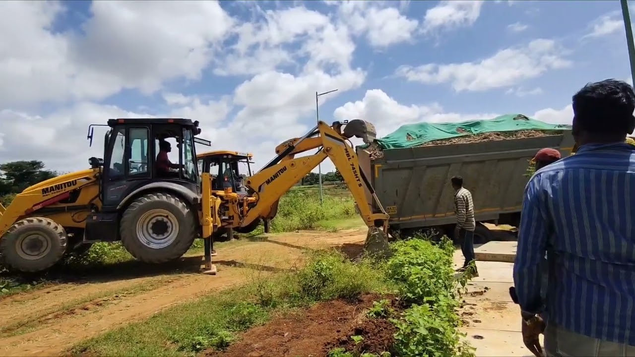 JCB 3DX MANITOU JCB 😭 HIVA fas Gaya 😭#automobile #full video 🚜