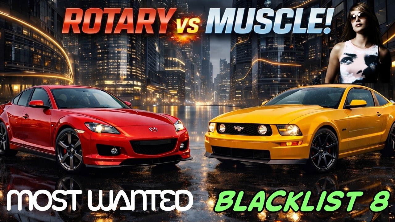 Can the RX‑8 Handle Blacklist 8 Power?  Mustang GT Challenge