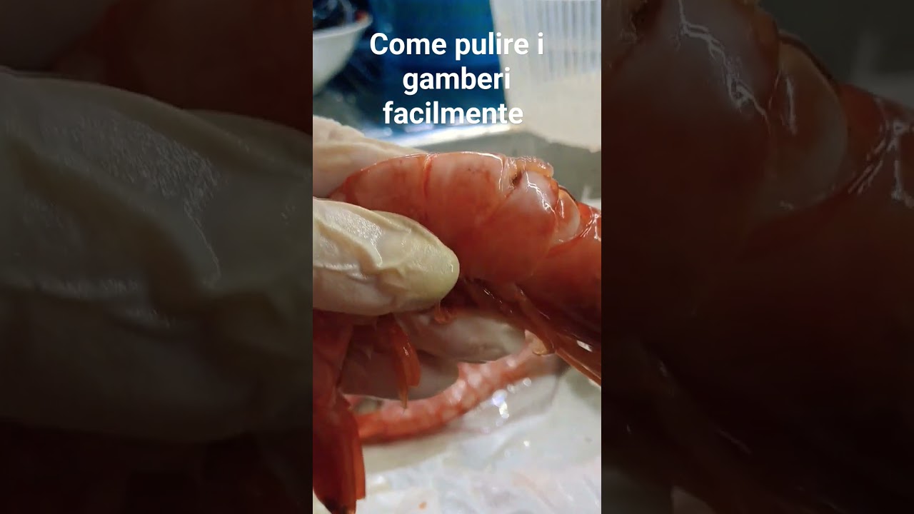 Come pulire I Gamberi facilmente