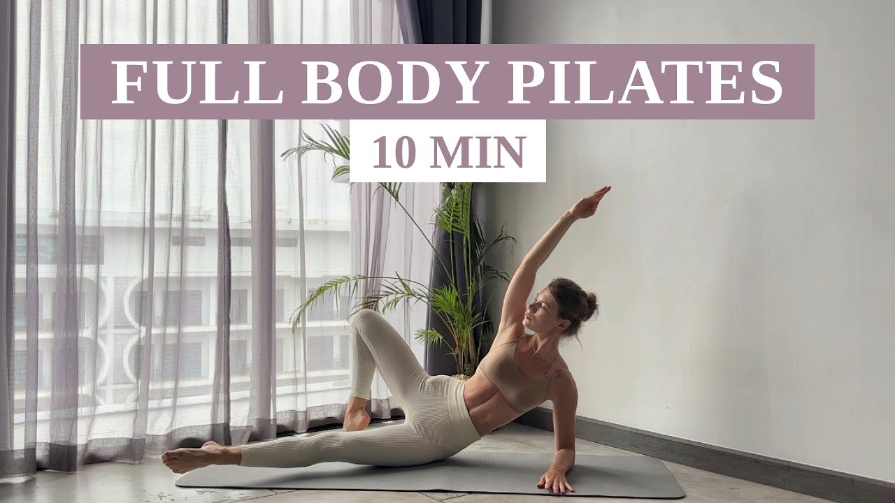 Get Toned with a 10-Minute Full Body Pilates Workout | Rita Mark