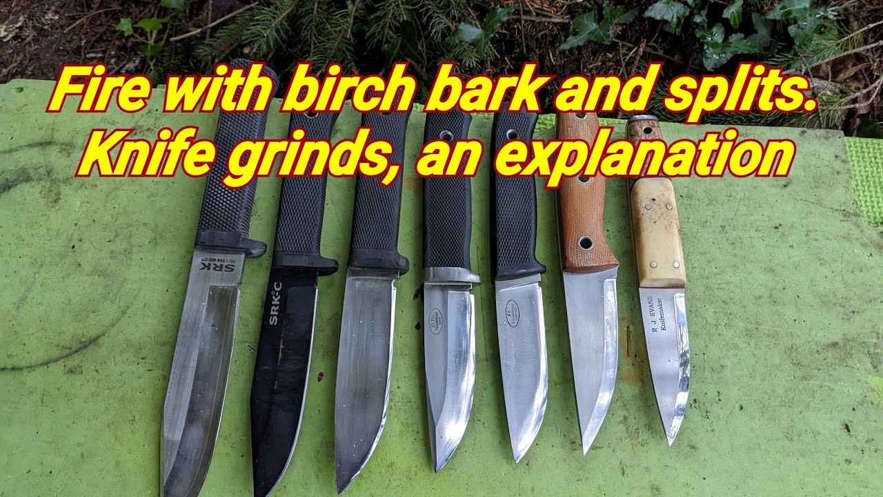 Bushcraft /utility knife grinds.