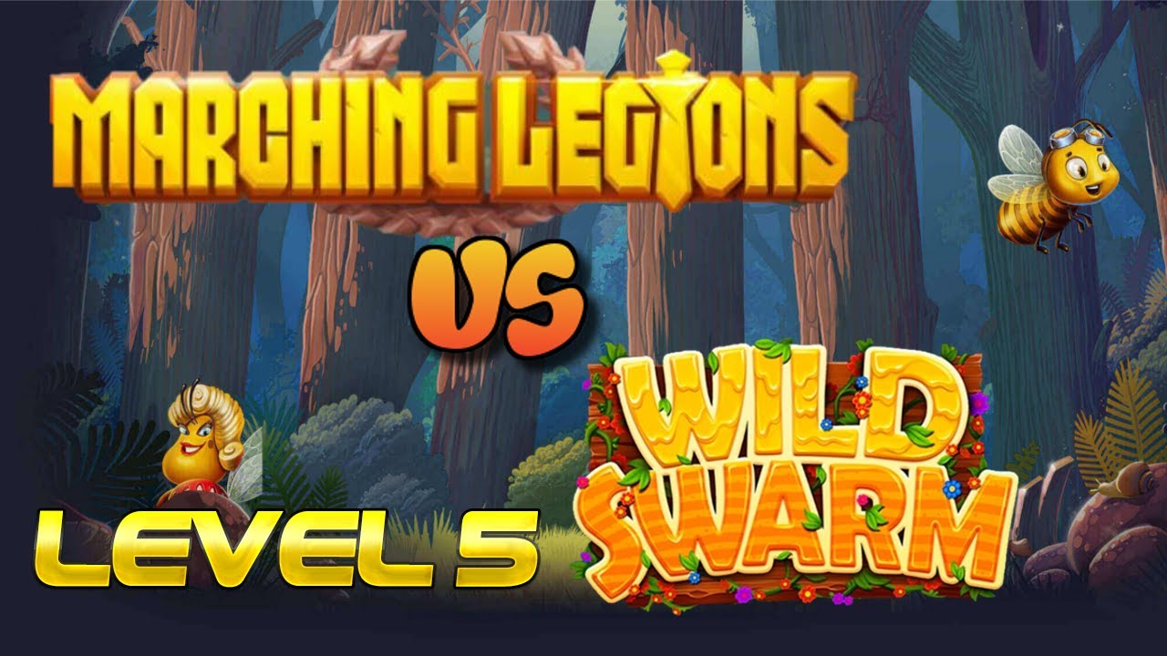 Marching Legions VS Wild Swarm - Slot Battle Final - Level 5 Which Slot Bonus Is Better?