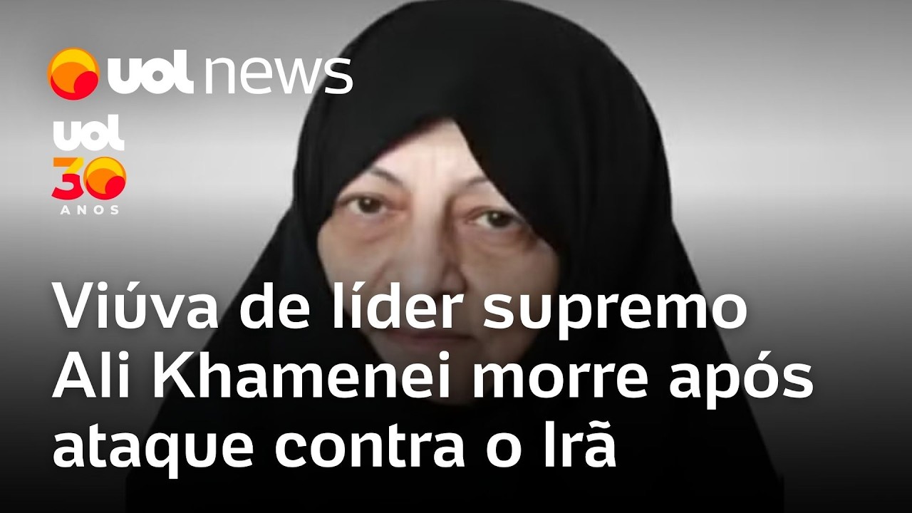 Esposa de líder do Irã Ali Khamenei morre após ataques dos EUA e Israel