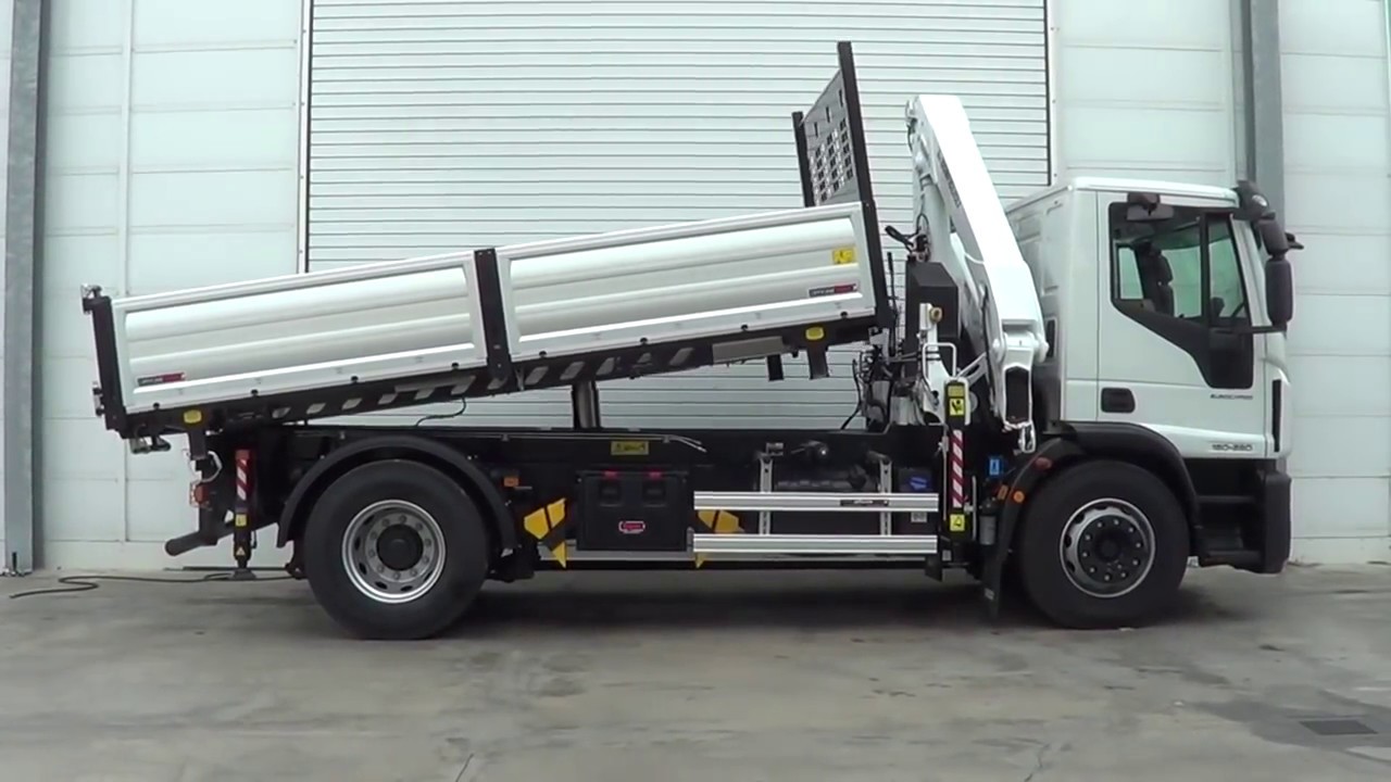 Iveco Eurocargo 2 assi - Cassone ribaltabile con sistema 