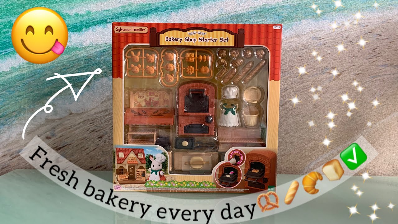 Sylvanian Families (Calico Critters) Bakery Shop Starter Set UNBOXING
