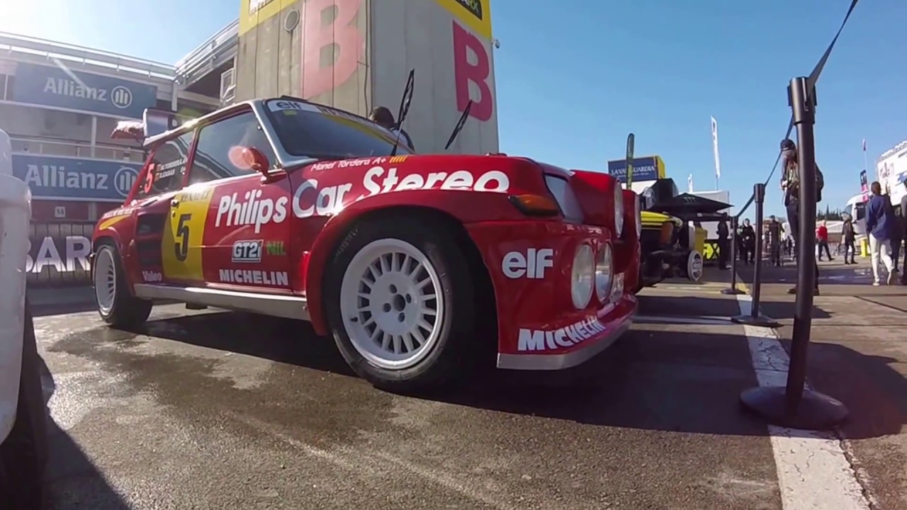 rx barcelona 2017 group b wrc and legends cars show pure sound in action slidesideways