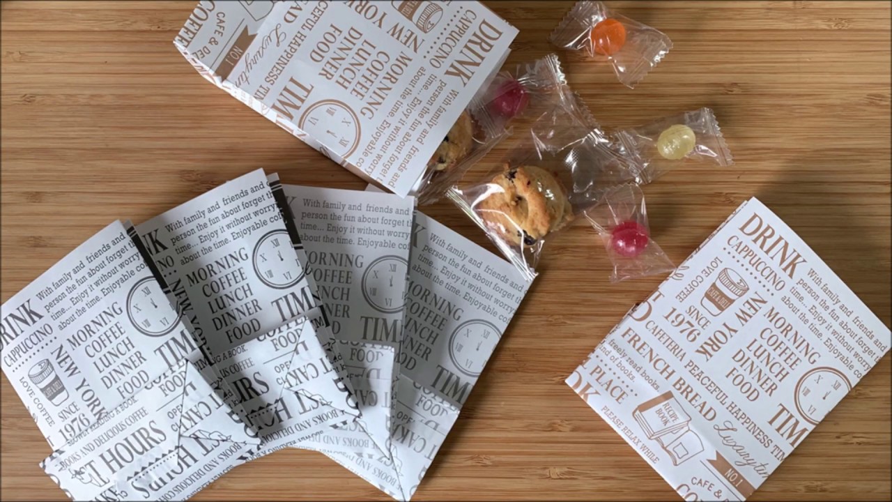 折り紙で作るミニペーパーバッグの作り方origami bag