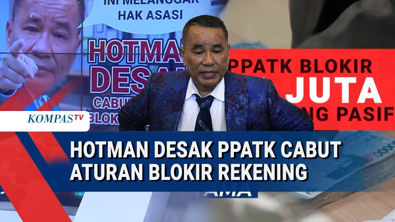 Hotman Paris Desak Cabut Aturan Blokir Rekening
