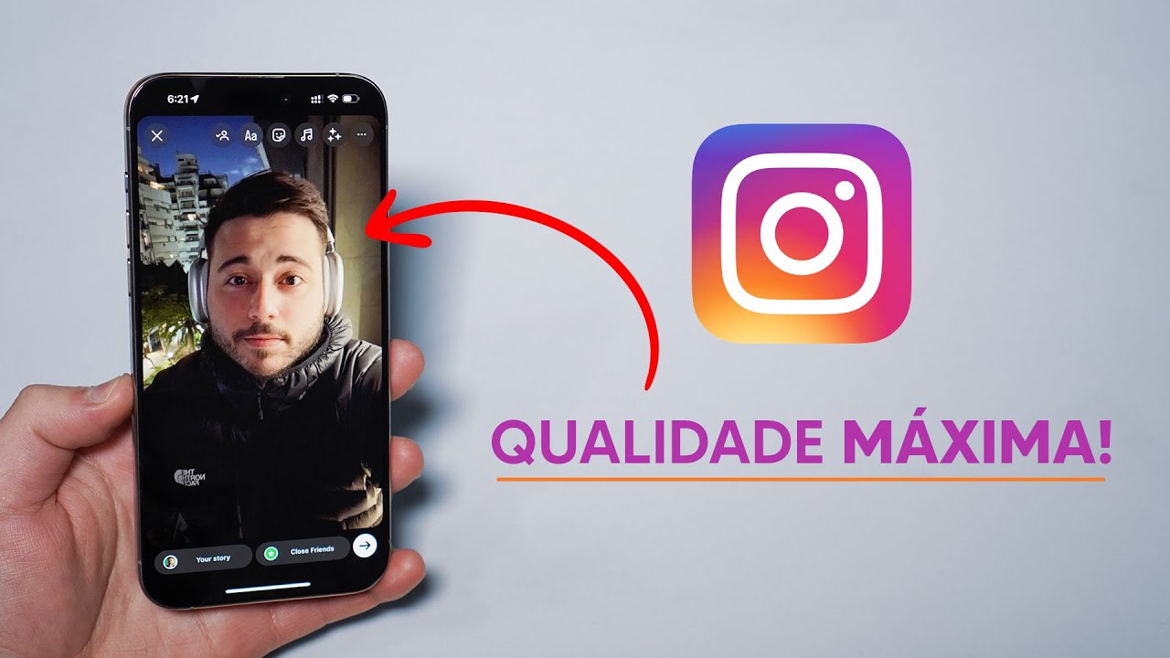 Como Postar no Instagram com Qualidade M&aacute;xima - Stories, Reels, Posts...