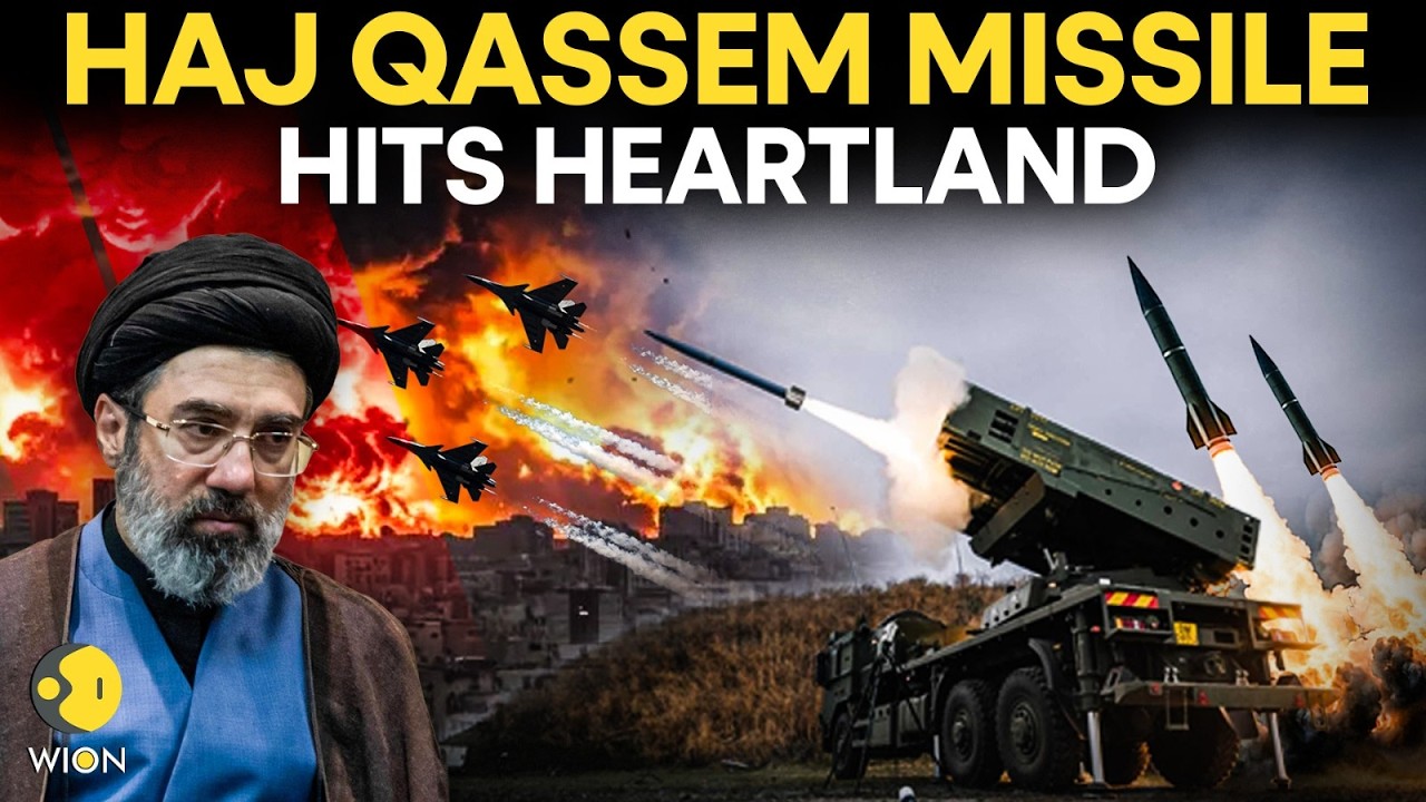 Israel-Iran War LIVE: Iran Fires Haj Qassem Missile After Sejjil Strike, Drones Target Israel | WION
