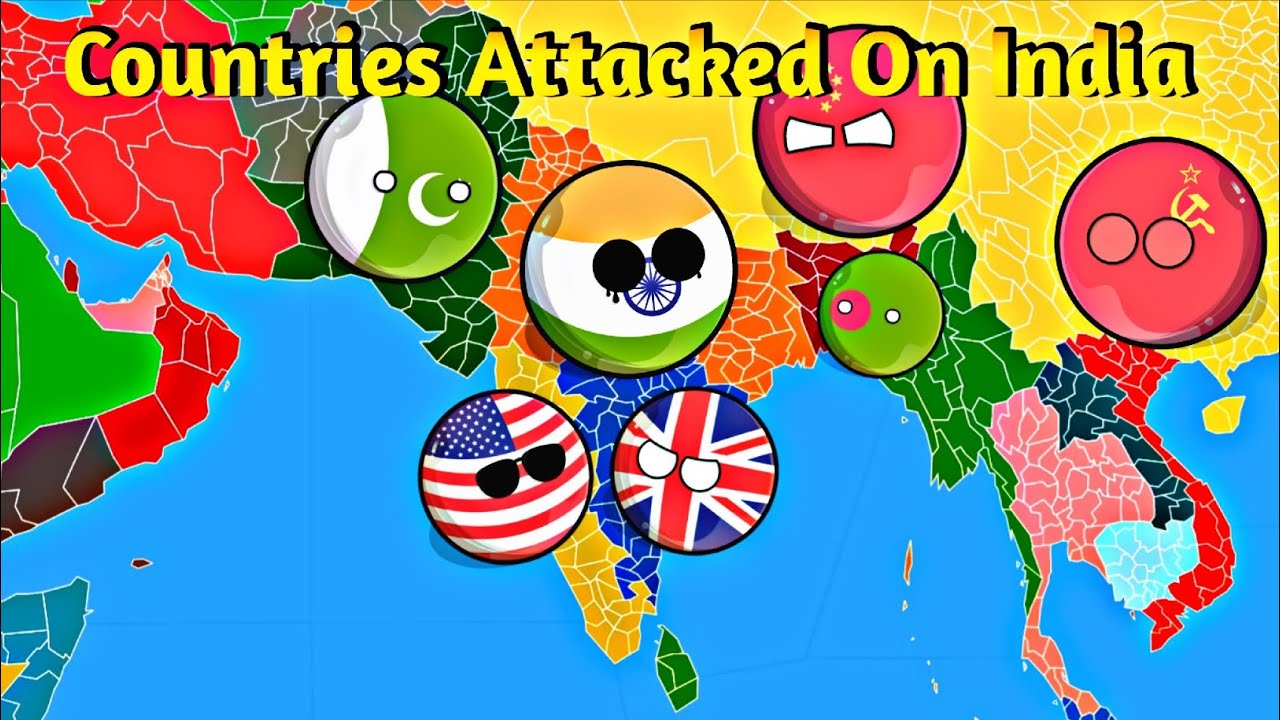 Страны подверглись нападению на Индию 😱🇮🇳 [Забавно и интересно] 🤯😱 [2 сезон, 4 серия] #countrybal...