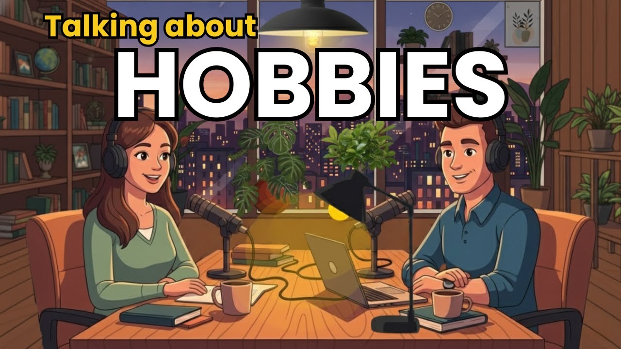 How to Talk about Hobbies in English | English Podcast for Speaking Fluency