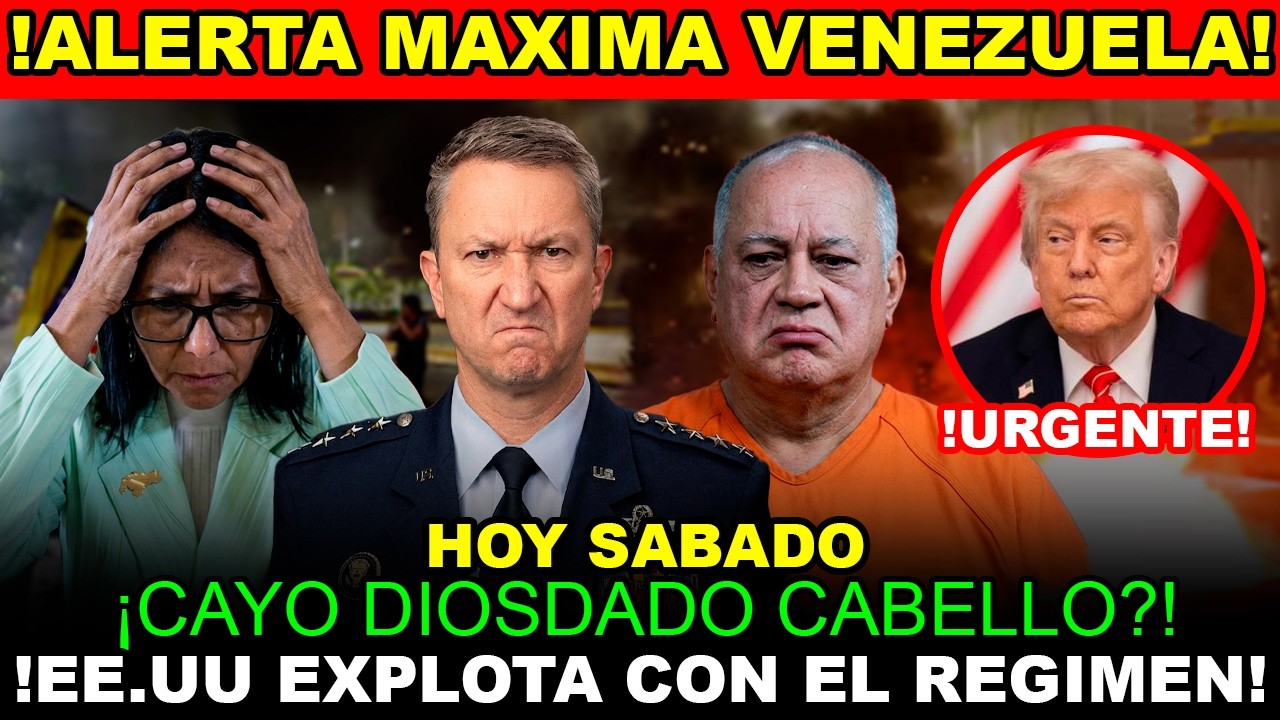 🚨 ALERTA VENEZUELA 🚨 !CAYO DIOSDADO!? TRUMP PREPARA ATAQUES MIENTRAS DELCY NO ESTA EN EL PAIS!