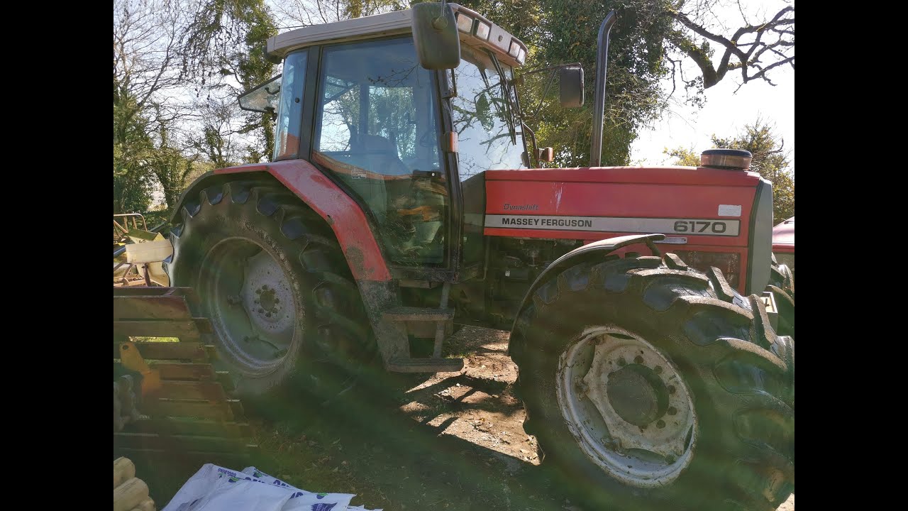 Matbro TR 200 and MF 6170 Sowing