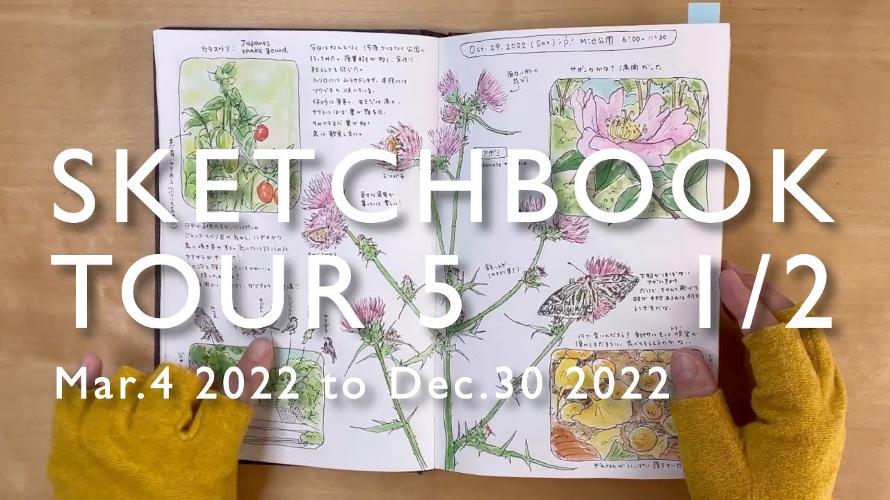 【スケッチブック紹介2/2】Sketchbook Tour-5 March 4, 2022, to December 30, 2022