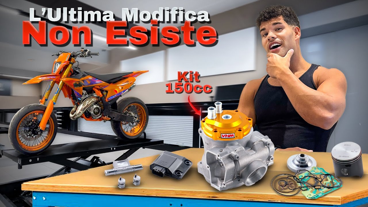 QUESTA MODIFICA CAMBIA TUTTO 🤩 NUOVO KIT 150CC PER KTM INIEZIONE 🙌