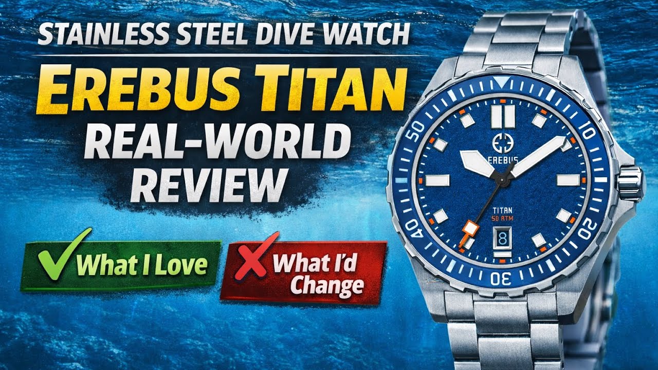 Erebus Titan Review | Titanium Tool Watch Pros, Cons & Real-World Verdict