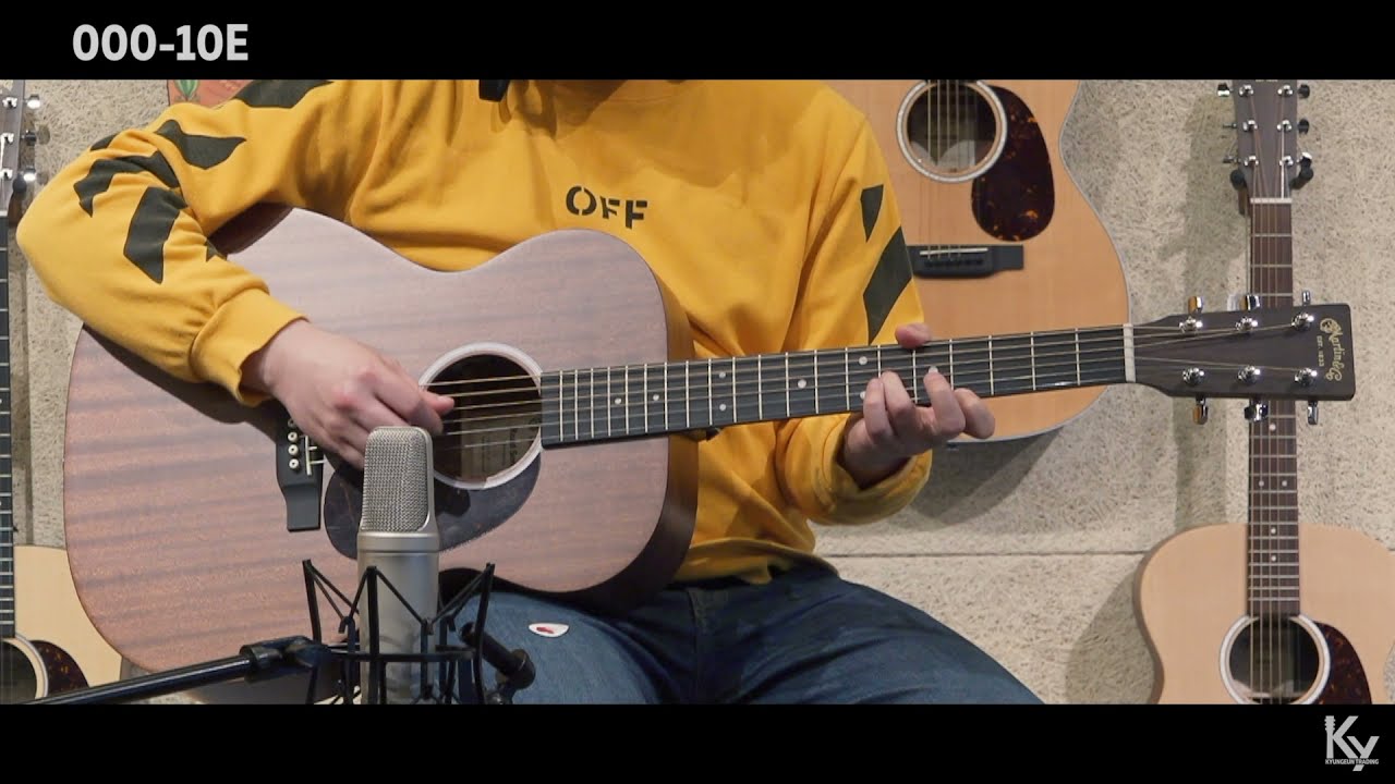 마틴 000-10E 올 샤펠레 로드 시리즈 / Martin Road series