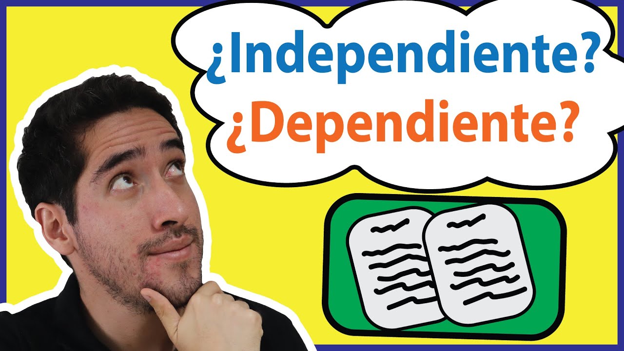 DIFERENCIA ENTRE VARIABLE INDEPENDIENTE Y DEPENDIENTE | Metodología Básica (y no tan básica)