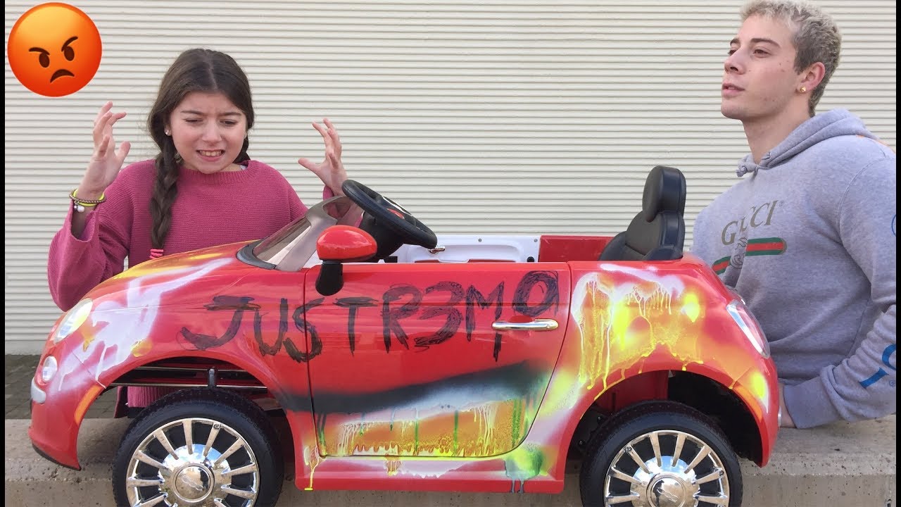 DISTRUGGO LA MACCHINA NUOVA DI ELENA! *finito male*