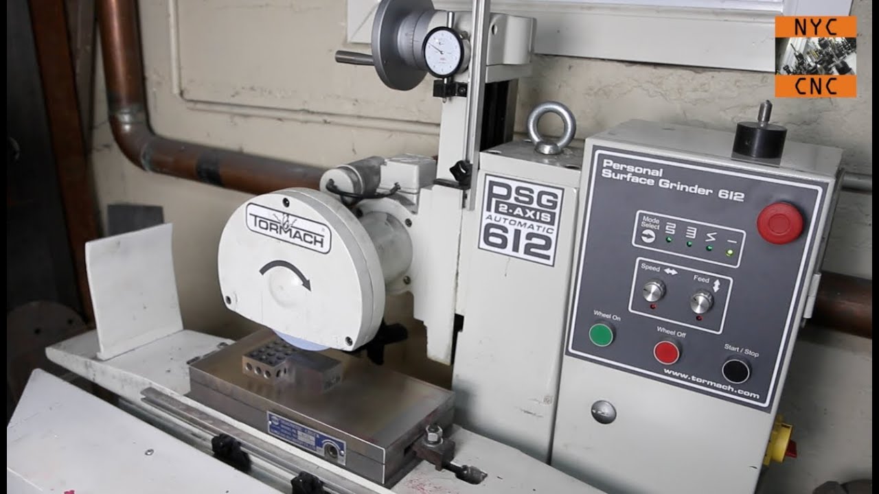 Tormach Surface Grinder - Grinding 4140 Perfectly Flat & Parallel & Grinding Fun with Dykem