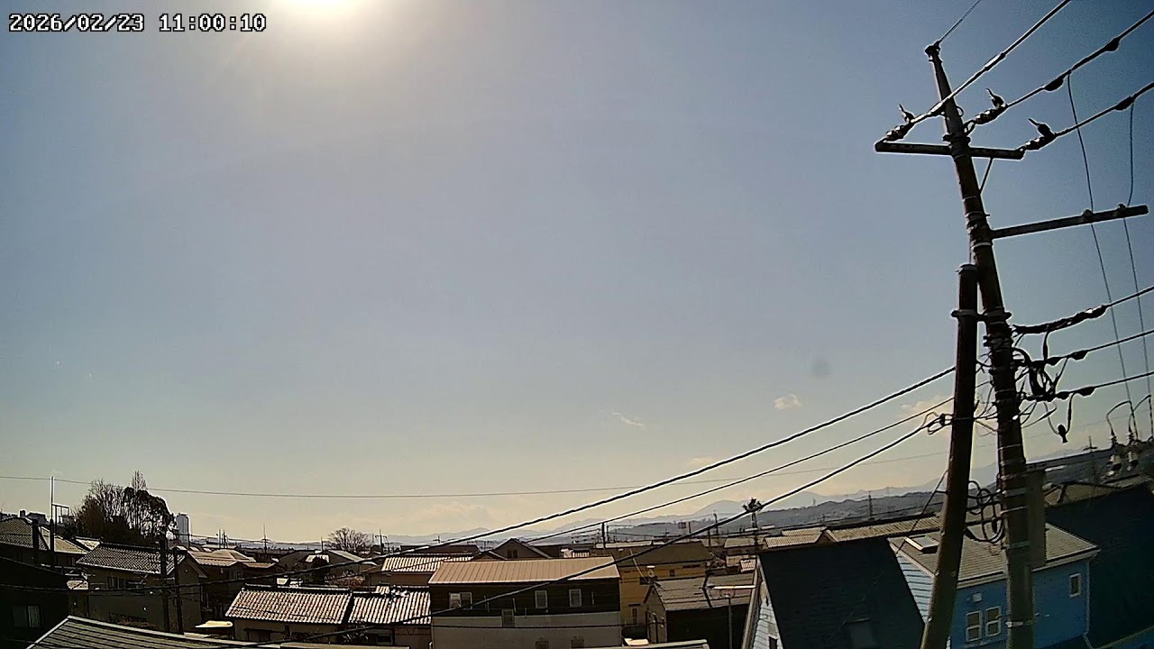 群馬県高崎市上並榎町ライブカメラ Gunma Takasaki Live camera.world.cam