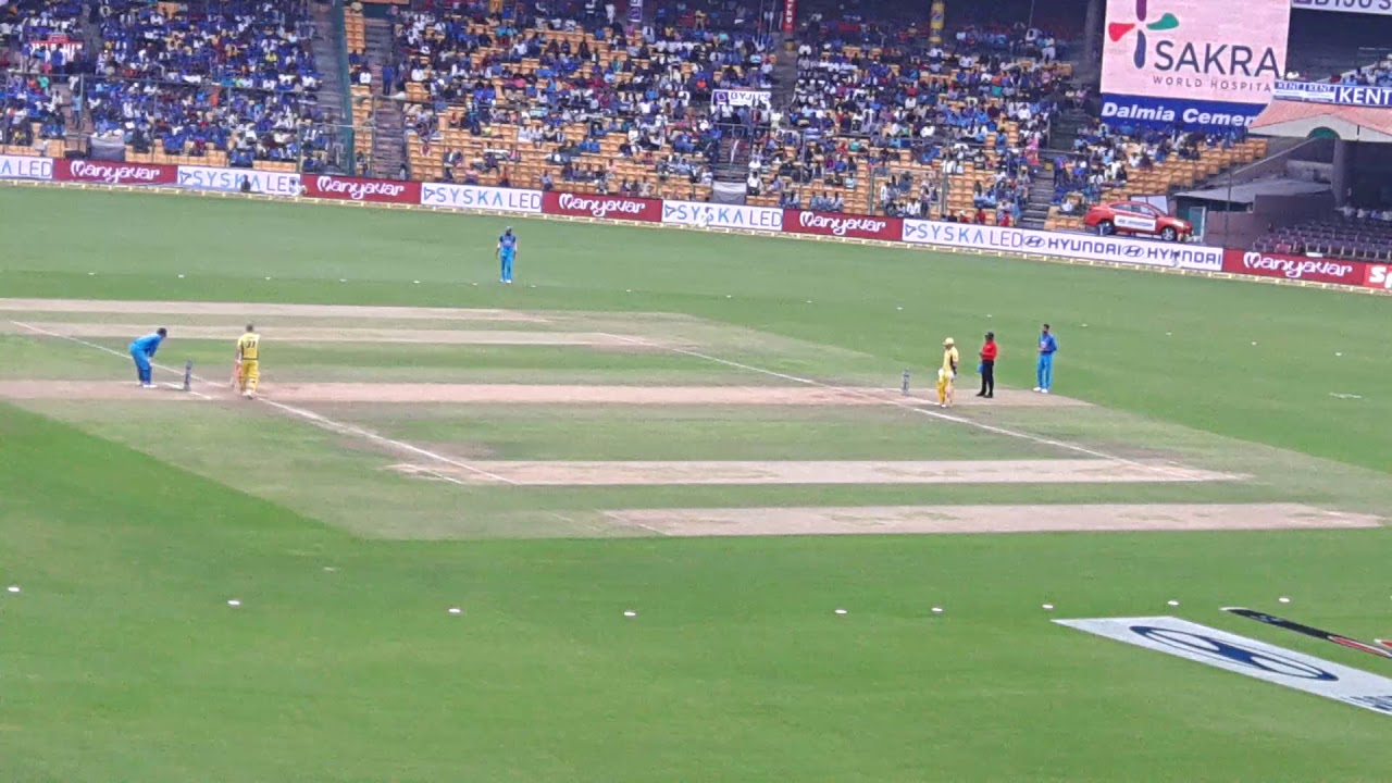 Warner Hits a Huge Six at chinnasamy