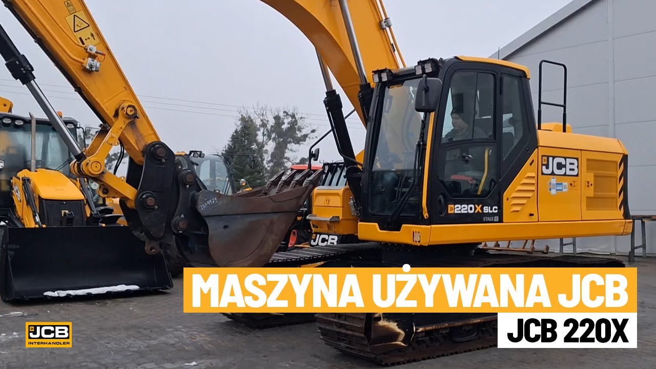 Sprzedaż - używana Koparka gąsienicowa JCB 220X