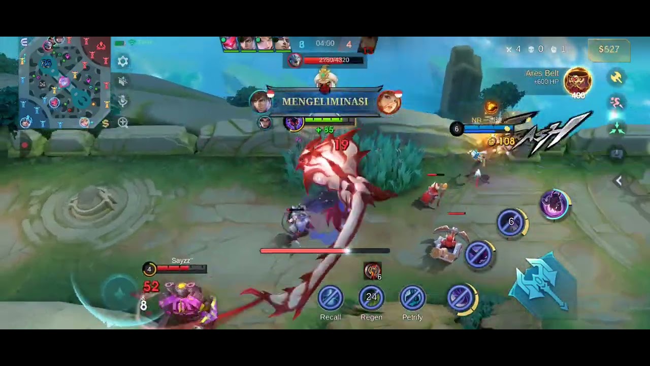 Main ml menggunakan naga hitam...MlBB