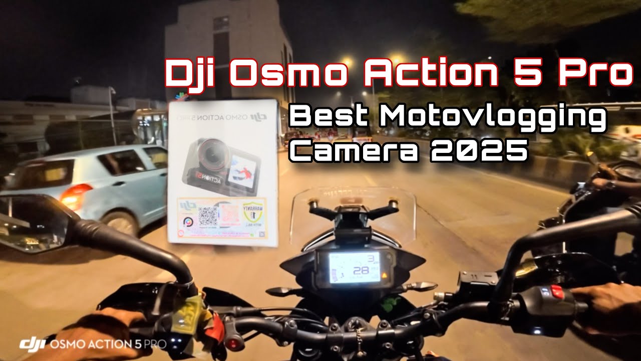 Dji Osmo Action 5 Pro - Best Camera For Motovlogger in 2025 - Unboxing, Overview Standard Combo 