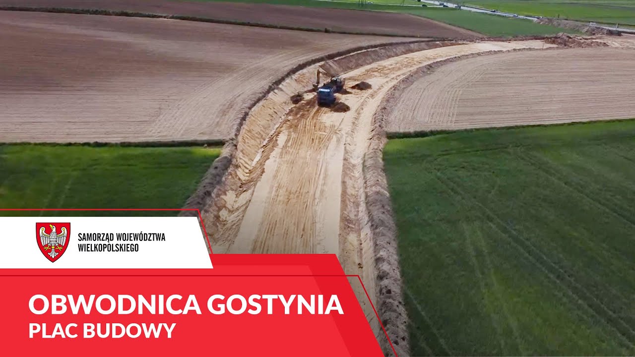 Marszałkowie na placu budowy obwodnicy Gostynia