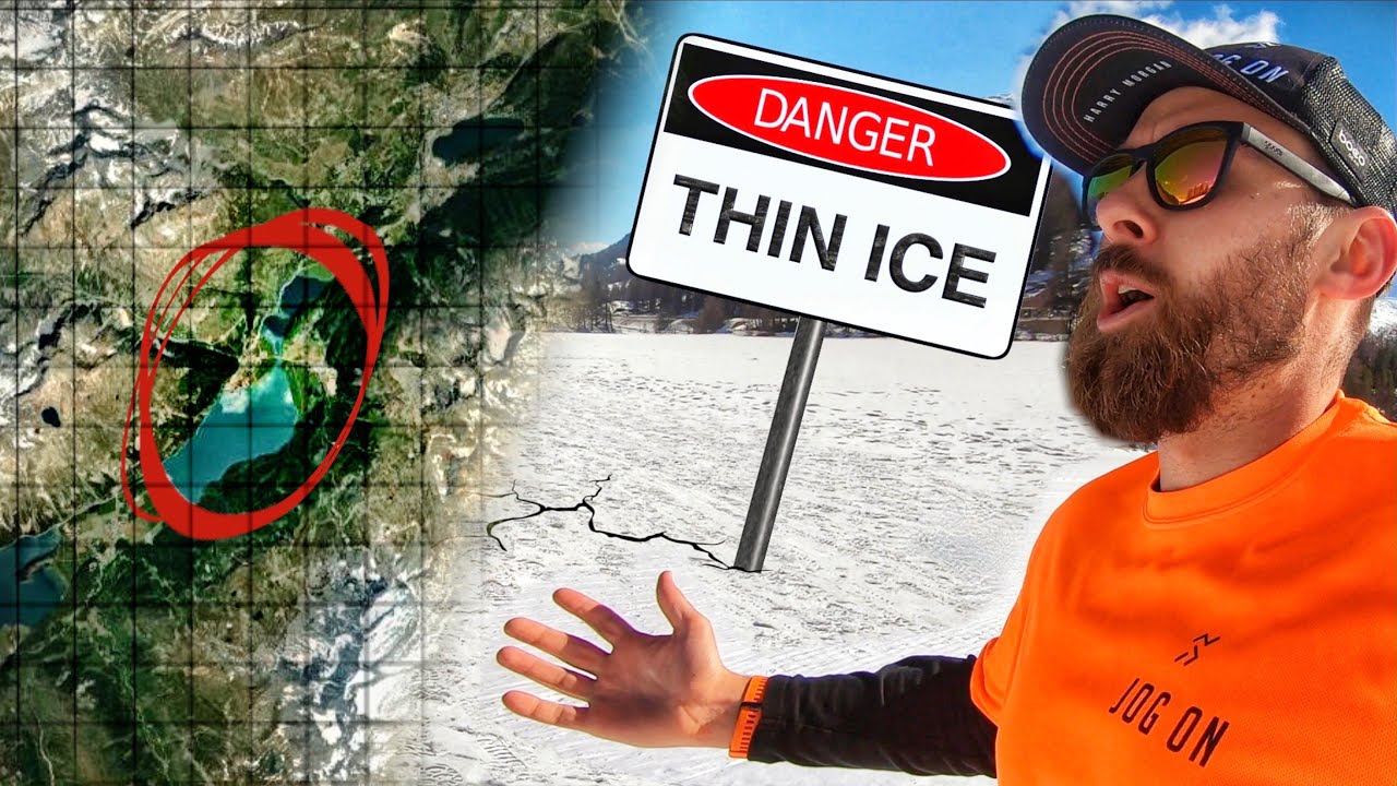 Можно ли бегать по замёрзшему озеру? Санкт-Мориц, Швейцария