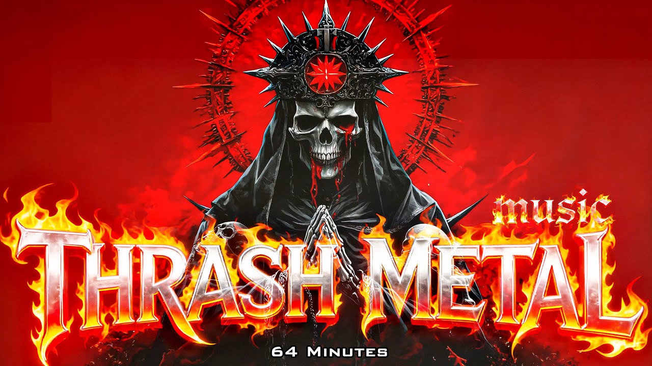 Thrash Metal Power: High-Speed Heavy Metal Music for Hardcore Gym Workouts & Gaming Rage!