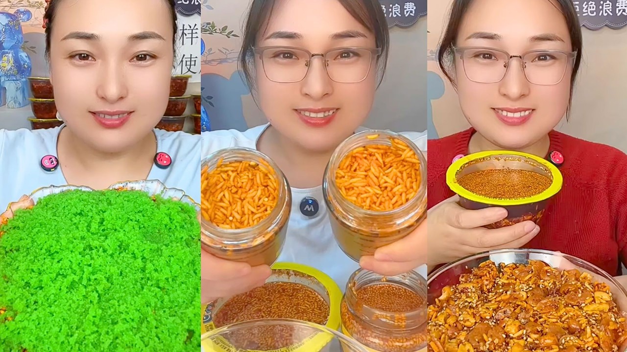 Traditional Spicy Food Eating | Chinese Mukbang #78