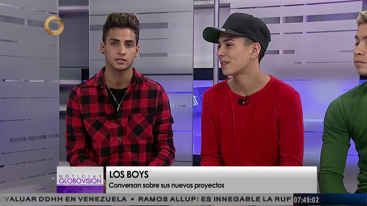 Los Boys promocionan su más reciente tema 