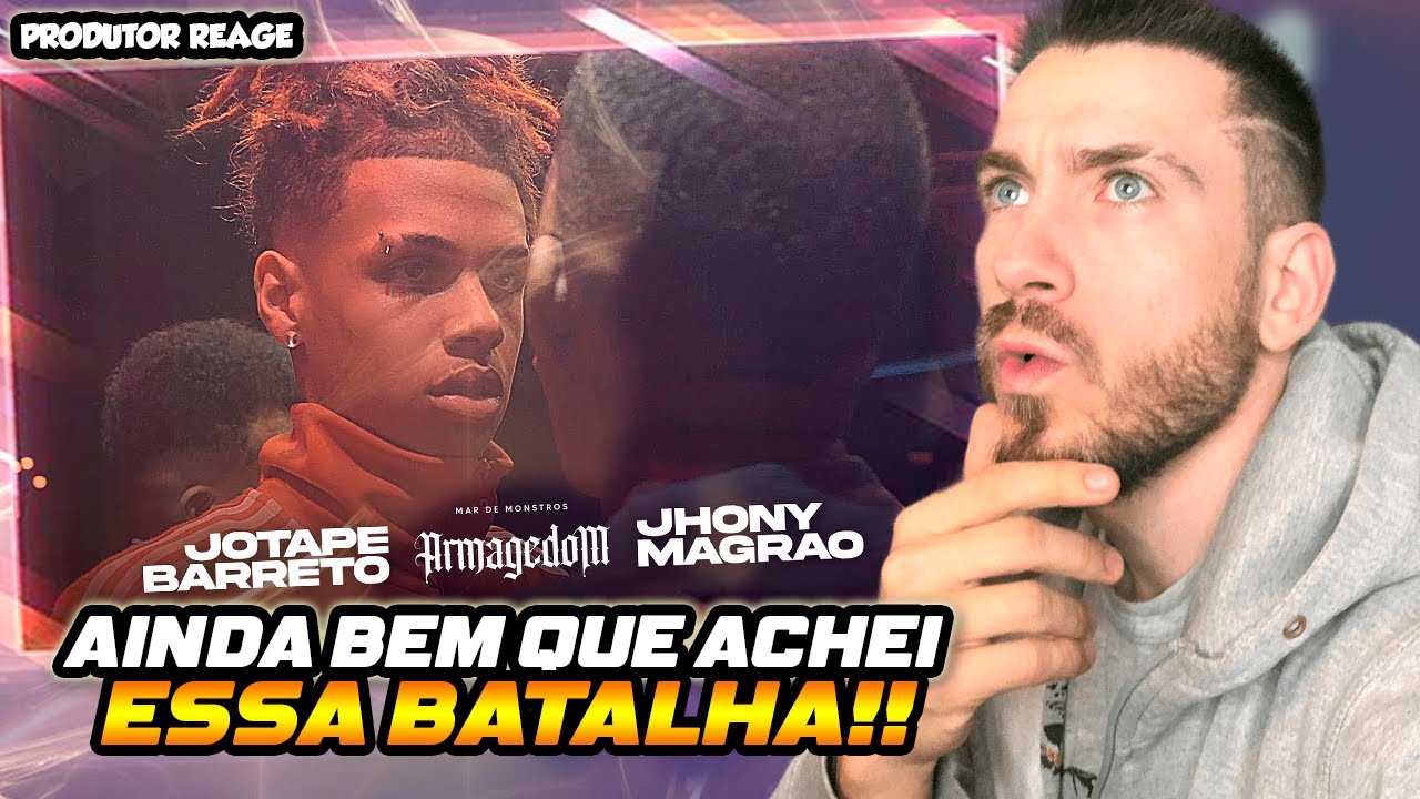 (QUERIA ESSA BATALHA MESMO!) PRODUTOR REAGE JHONY e MAGRÃO vs JOTAPÊ e BARRETO - ARMAGEDOM