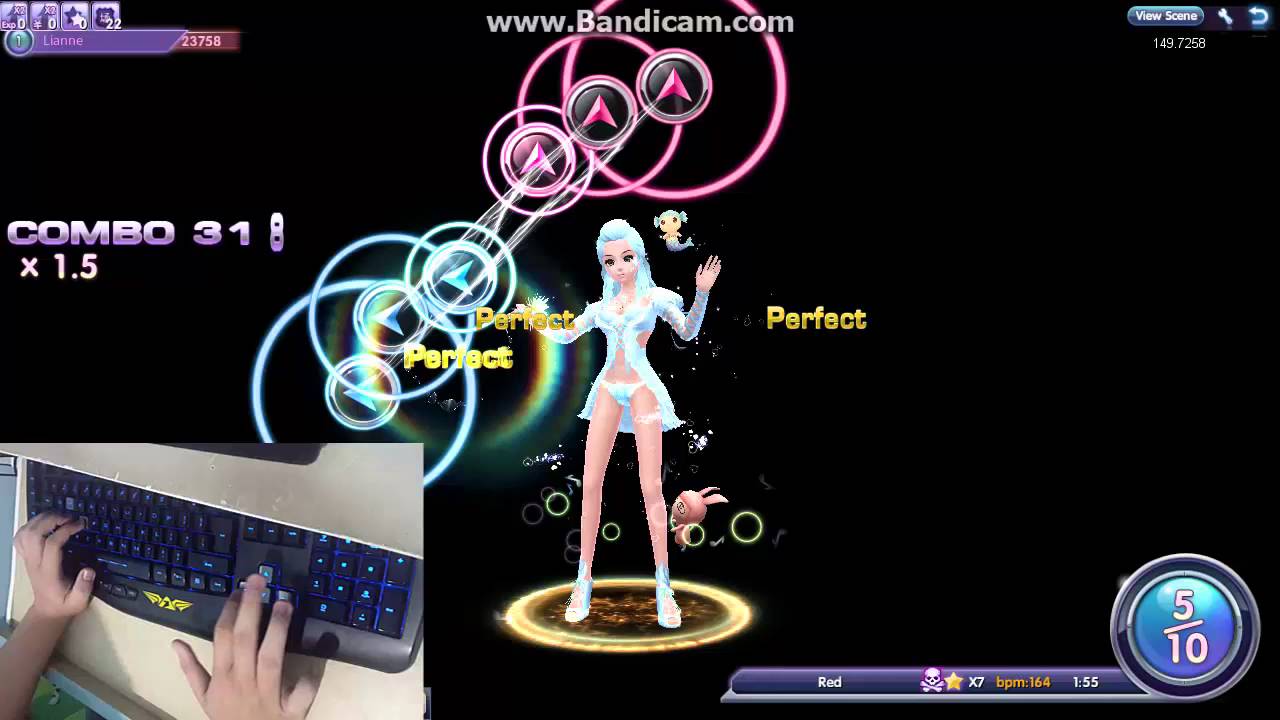Touch Indo - Lianne - Red x7 Skull FC 99.7%