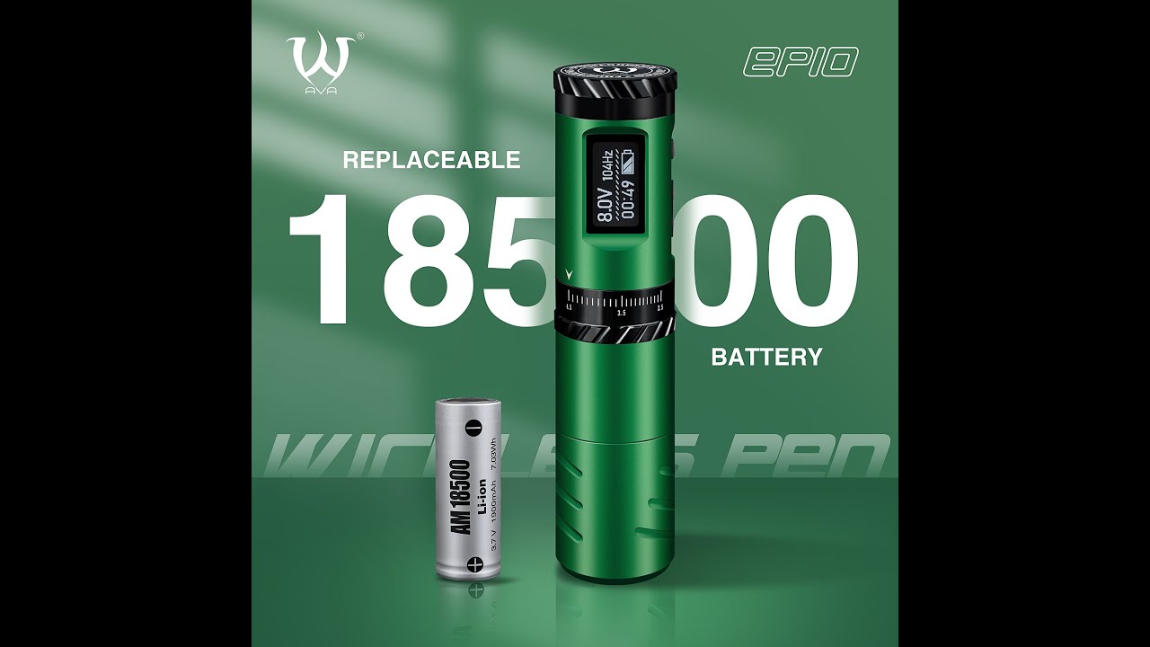 EP10 WIRELESS MACHINE WITH ADJUSTABLE STROKES BY AVA MACHINE