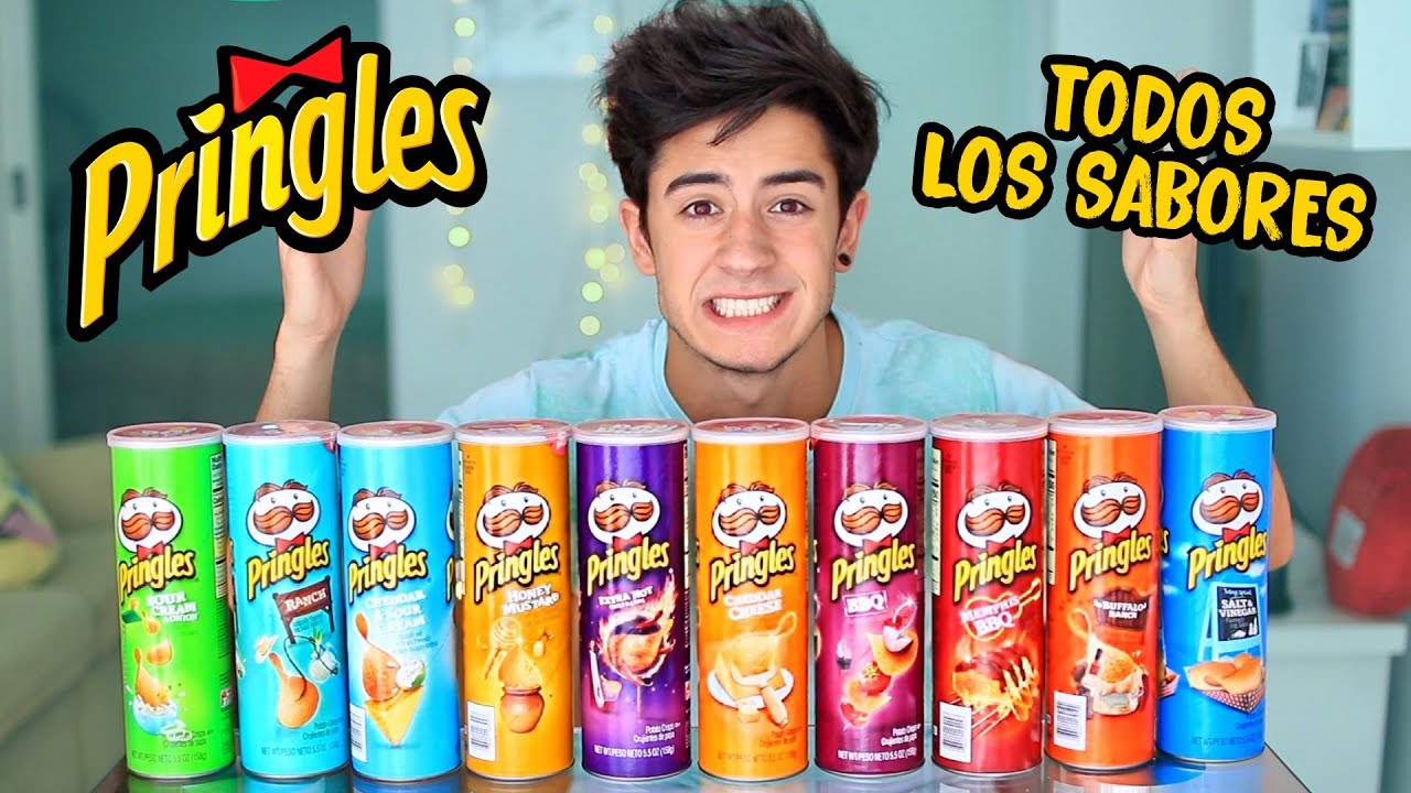 PROBANDO LAS PRINGLES MÁS RARAS DEL MUNDO!!