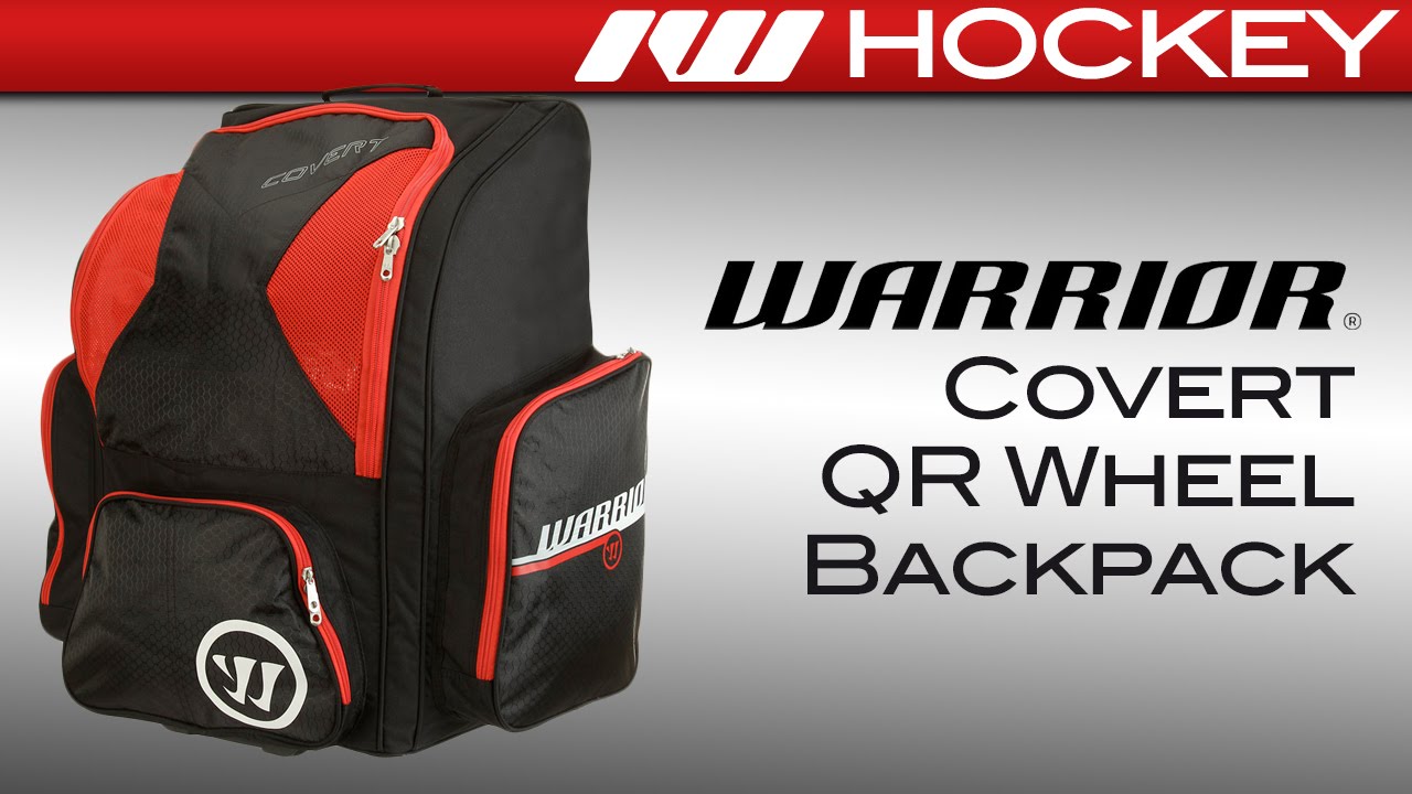 Warrior Covert QR Wheel Hockey Backpack Review