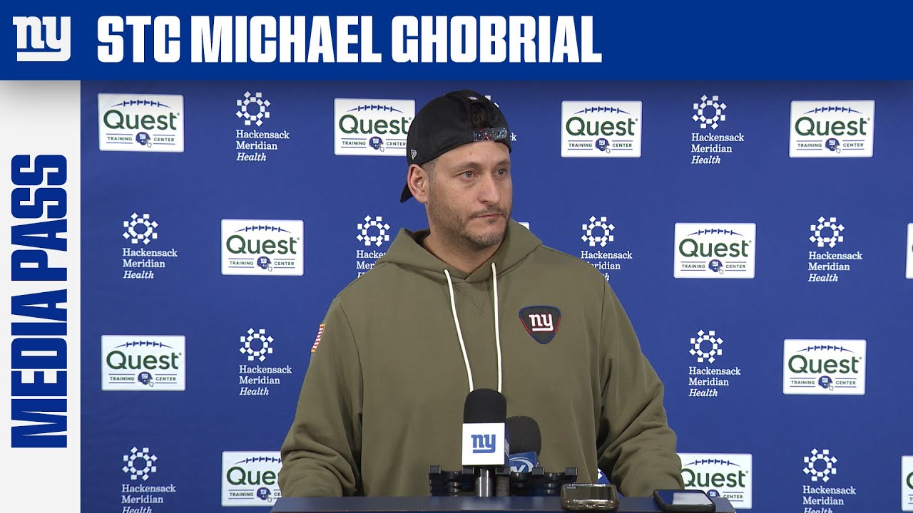 Michael Ghobrial on Deonte Banks&rsquo; Abilities as a Returner | New York Giants