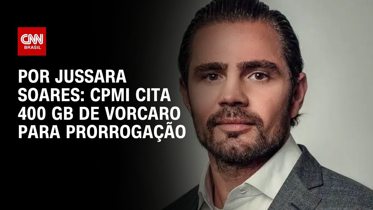 CPMI cita 400 GB de Vorcaro para prorrogação | CNN PRIME TIME