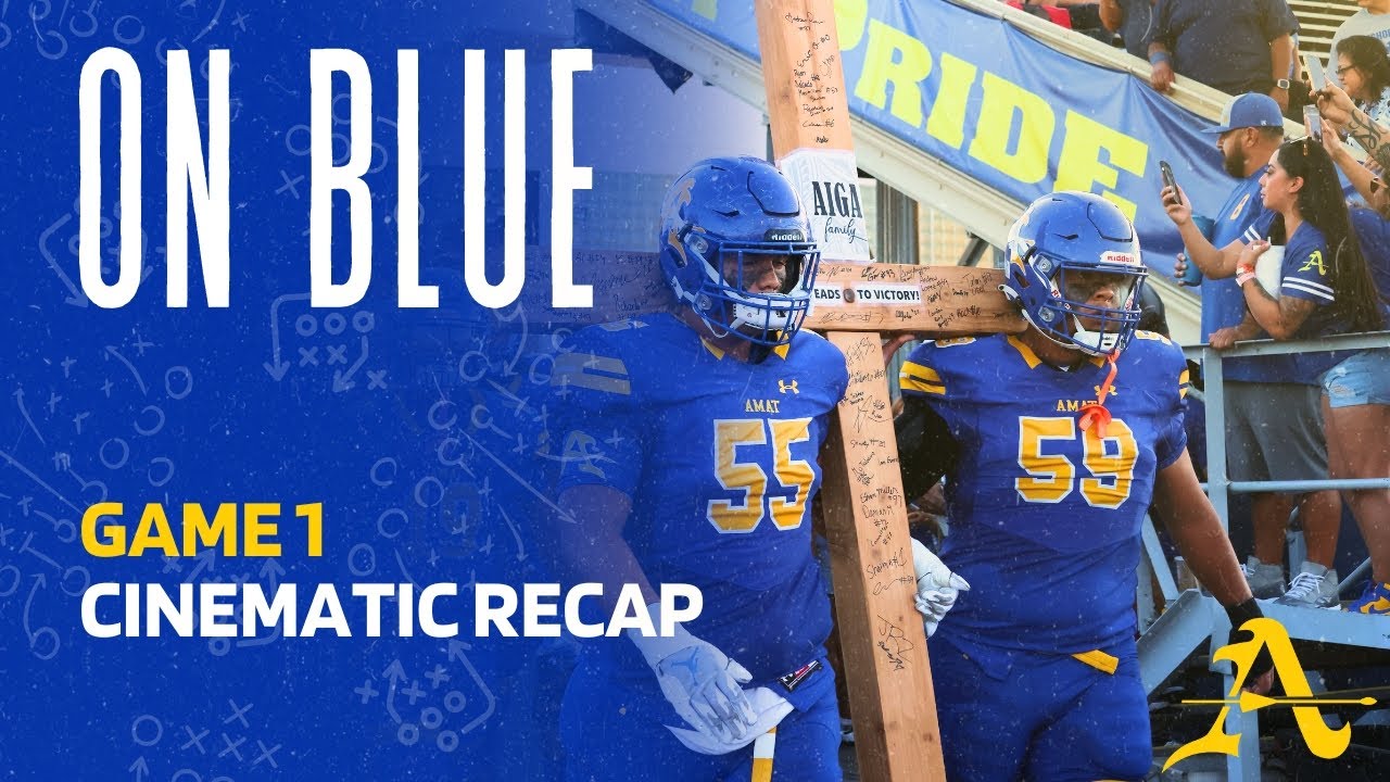 On Blue - 2024 Amat Football Game 1 Cinematic Recap