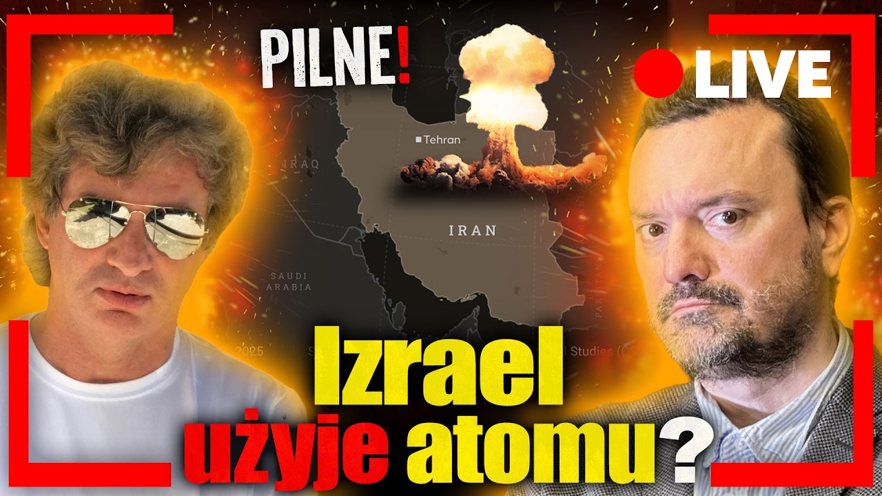 PILNE! Czy Izrael użyje atomu? Andrzej Gąsiorowski i Jan Piński LIVE 22
