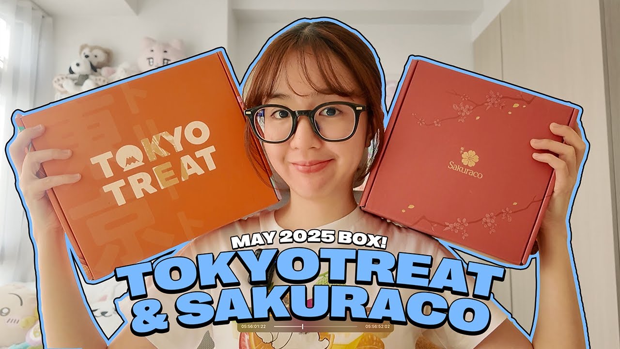 may 2025 box 🦒 · tokyotreat & sakuraco snack box taste test, review & unboxing! ($5 off promo code)