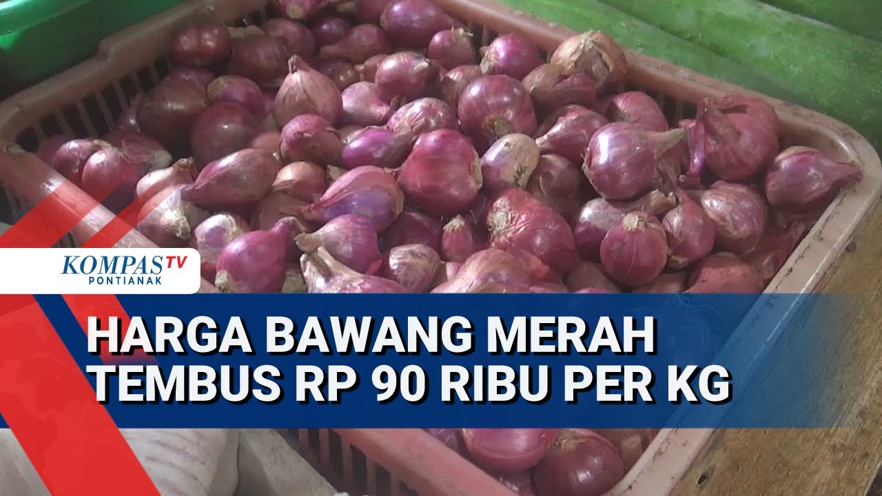 Harga Bawang Merah Tembus Rp 90 Ribu Per Kg