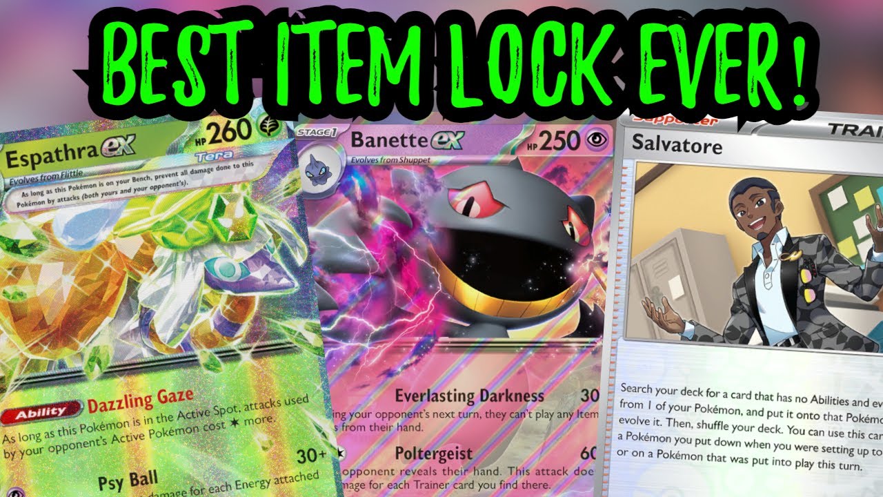 Item Lock TURN ONE and CONTROL the Game! Pokemon TCG Live