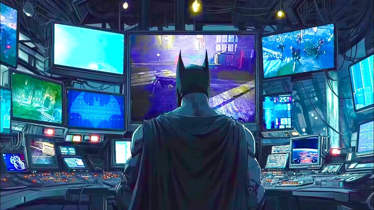 Fall into a Deep Sleep While Batman Works in the Background [NO TALKING]
